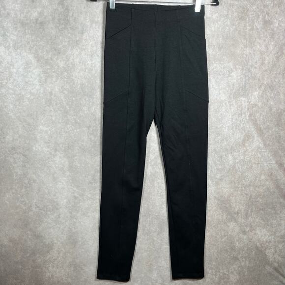 Minx Pants Womens Size Small Black High Waisted Pull On Pockets Ankle Casual NEW - Picture 1 of 11